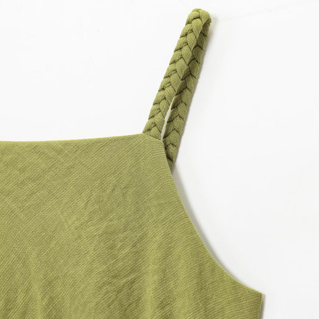 Womens Hollow-Out Design Strap Casual Dress by Ricaloux