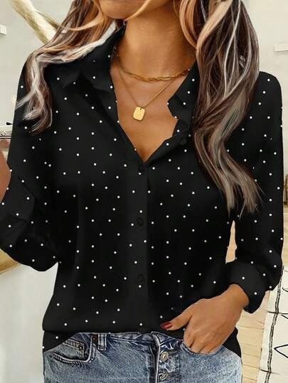 Womens Summer Loose-Fit Fashionable Casual Shirt – Premium 0 | RICALOUX