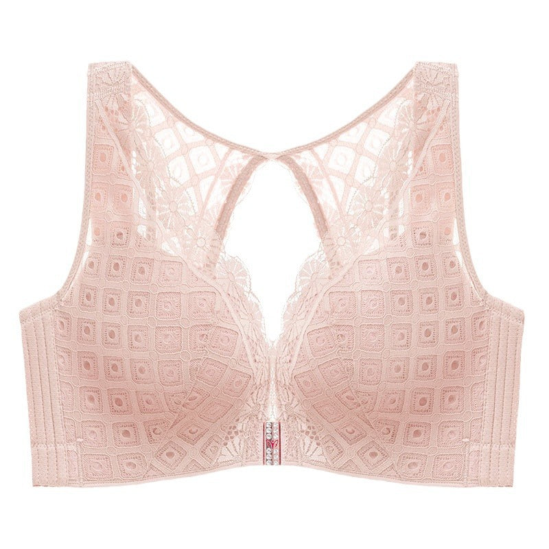 Womens Lace Thin Everyday Bra Wireless by Ricaloux