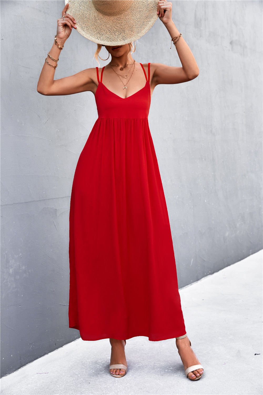 Women's Fashion Personalized Sling Dress - RICALOUX