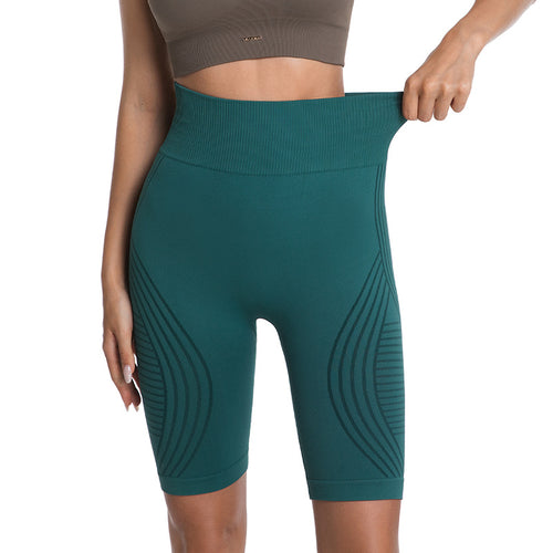 Butt-lifting Thigh-slimming Five-point Yoga Pants For Women by Ricaloux