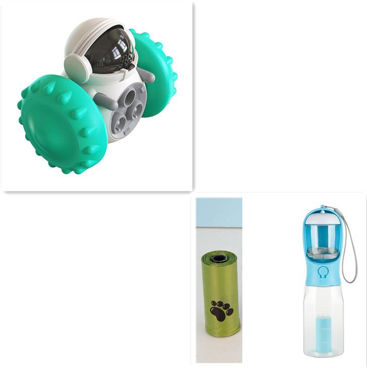 Cat And Dog Toys Slow Food Interactive Balance Car Multifunctional Fun Development Smart Pet Feeding Dog Toy Car Pets Products - RICALOUX