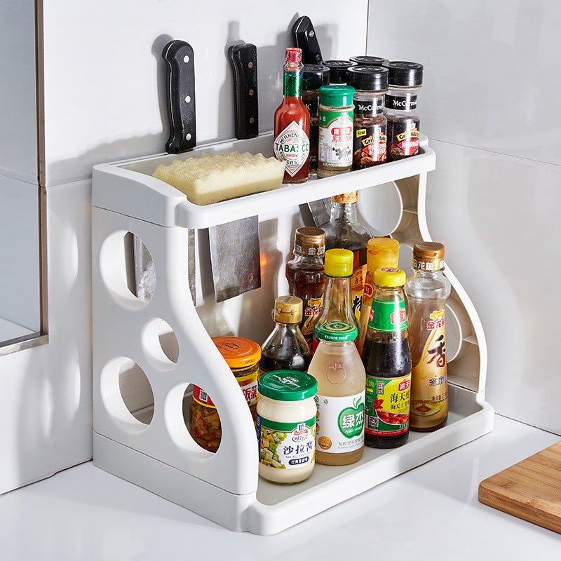 Kitchen Storage Shelving Kitchen Supplies Storage Artifact Multilayer - RICALOUX