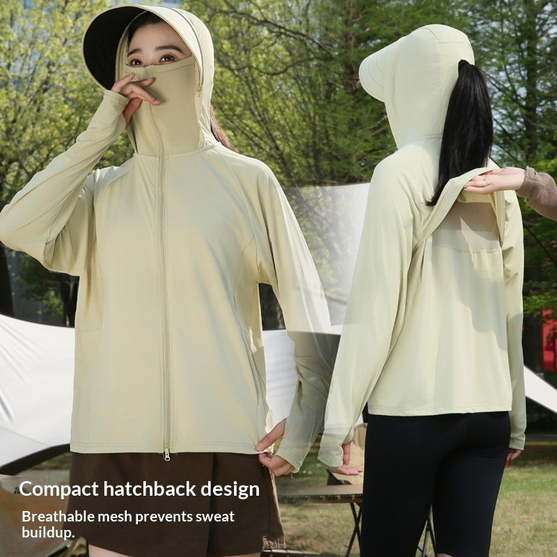 Womens Outdoor Cycling Sun-Protective Jacket by Ricaloux