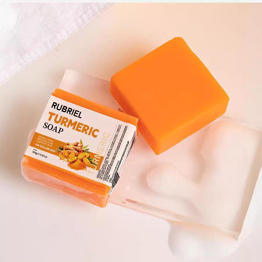 Turmeric Soap Refreshing Facial Soap Bath by Ricaloux