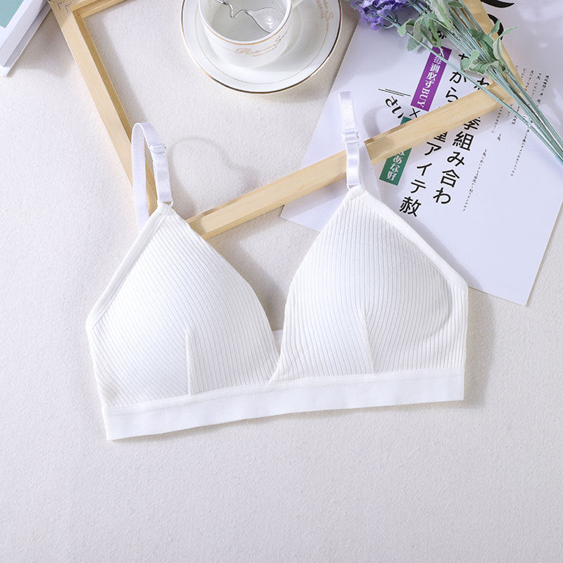 Breathable Strapless Bra For Young Girls With Straps by Ricaloux