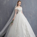 One-shoulder Bride Was Thin, High-waisted, Pregnant Women, Simple And Small, Tailed - RICALOUX