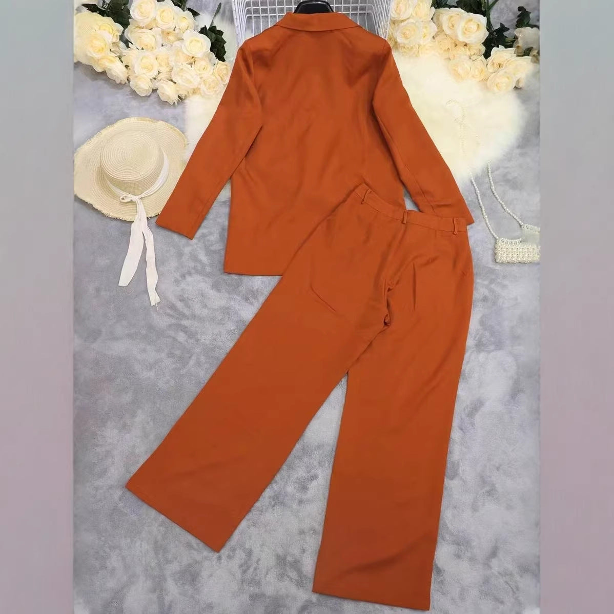 European And American Womens Designer Top And Blazer Set – Premium 0 | RICALOUX
