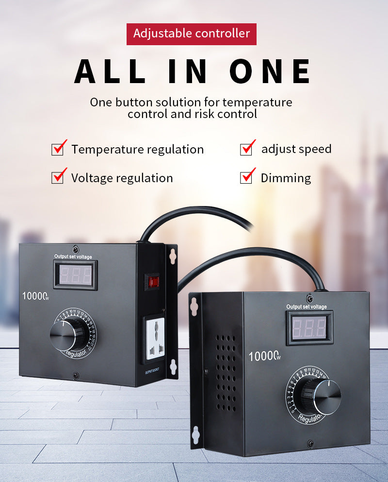 Electronic Motor Electric Drill Speed Controller Electric Furnace Thermolator by Ricaloux