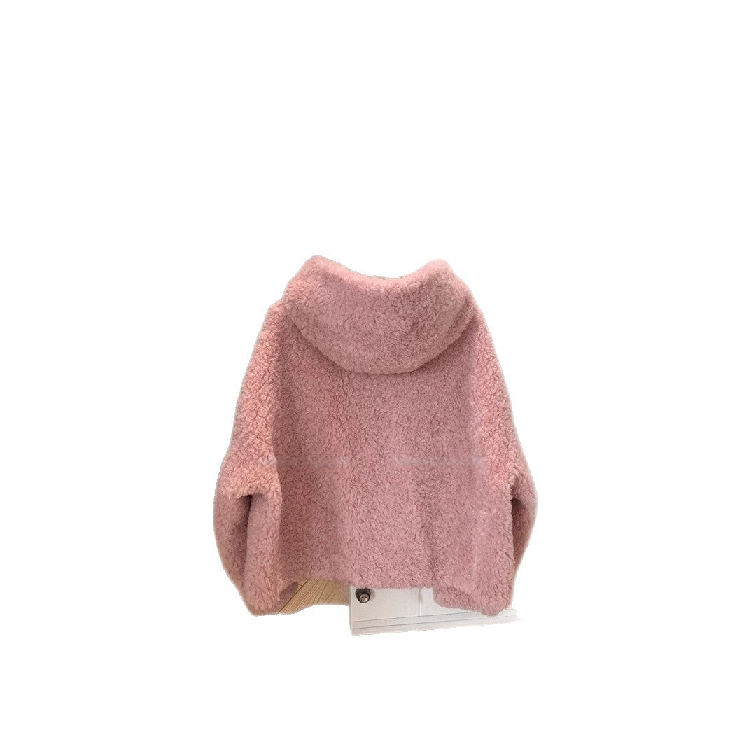 Women's Sheepskin Fur Coat - Warm Winter Long Jacket with Soft Leather Exterior and Plush Lining by Ricaloux