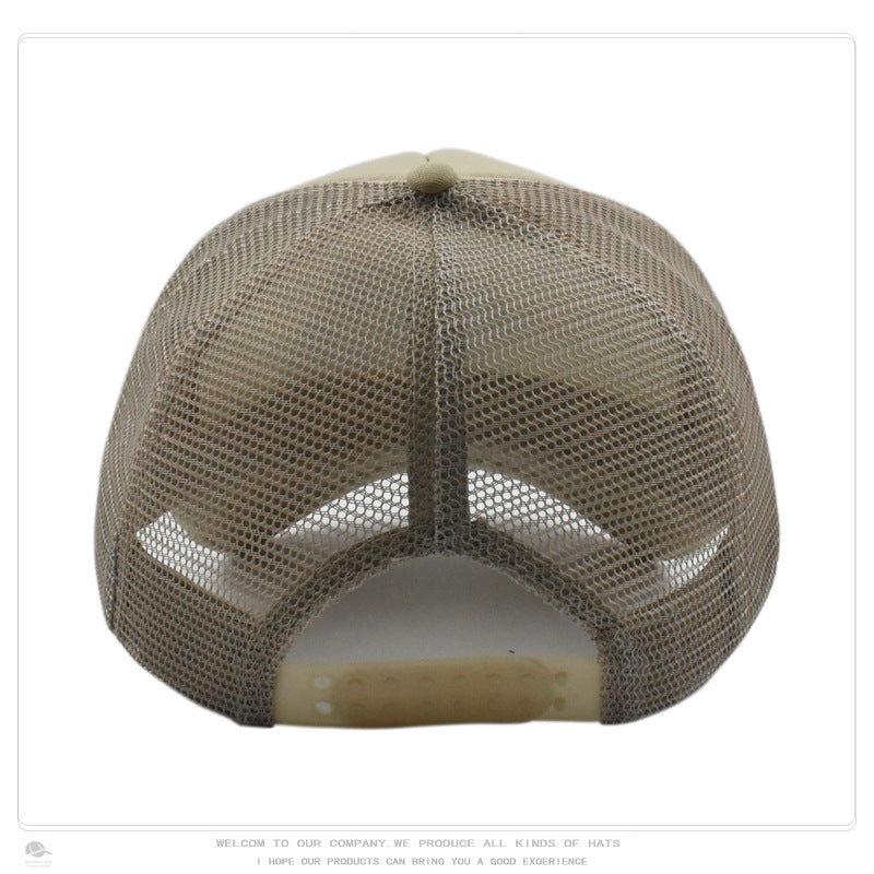 Summer Sun-Protection Breathable Outdoor Visor Cap With Motorcycle Print Baseball Hat by Ricaloux