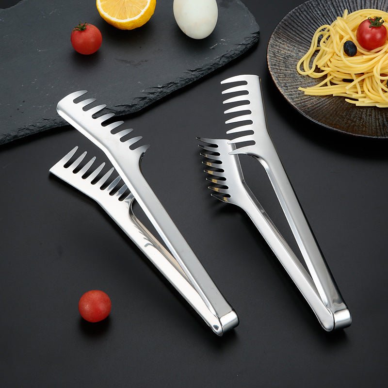 Kitchen Food Tongs Stainless Steel - RICALOUX