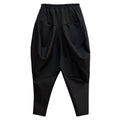 Wide-leg Womens Pants With An Elastic Waist A Stylish Three-dimensional Design by Ricaloux