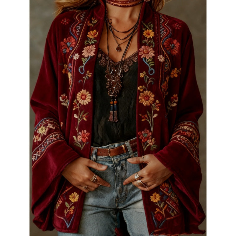 Elegant Artistic And Vintage Womens Coat by Ricaloux