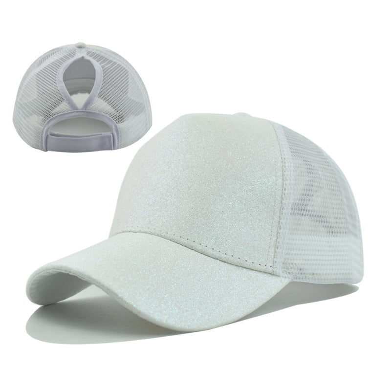 Women's Netting Breathable, Allowing Hair To Be Exposed. Fashionable And Simple Style Baseball Cap. Suitable For Sisters To Go Out And Do Outdoor Activities. by Ricaloux