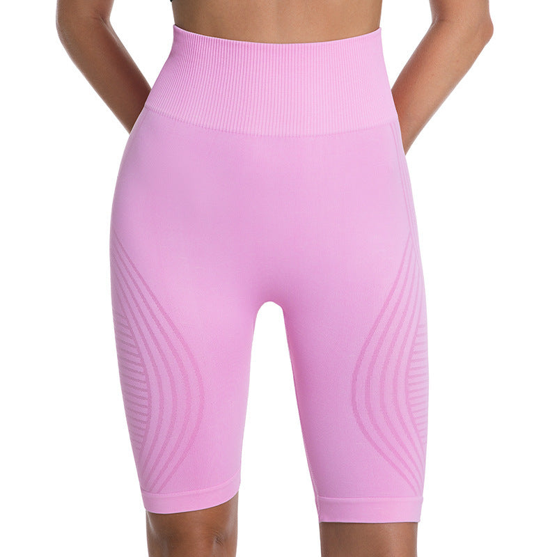 Seamless Butt-lifting Fitness Pants With Tummy-control And Capri-length Yoga Pants – Premium 0 | RICALOUX