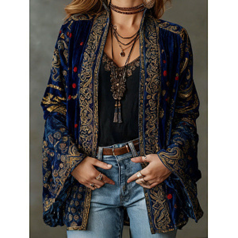 Elegant Artistic And Vintage Womens Coat – Premium 0 | RICALOUX