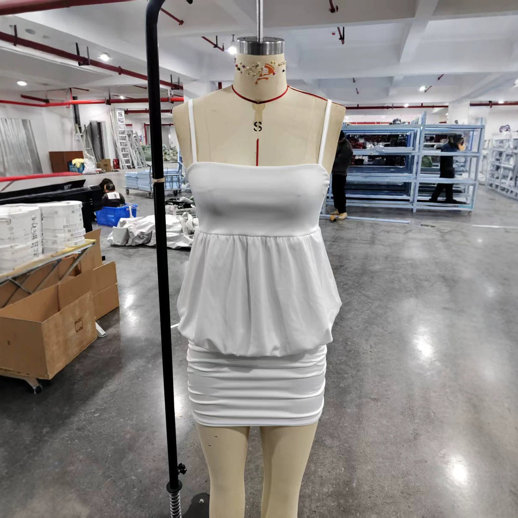 Spicy-girl Sheath Skirt Cross-border Dress by Ricaloux