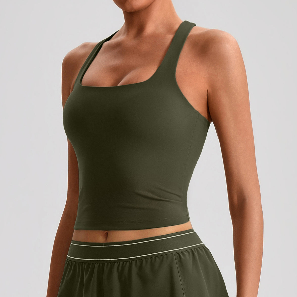 Womens Workout Top For Layering Running Sports Bra – Premium 0 | RICALOUX