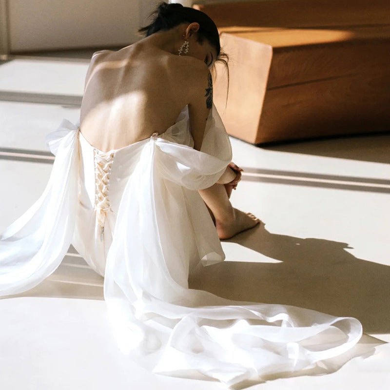 Small Light Wedding Dress Short Super Fairy - RICALOUX