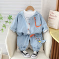 New Boys Spring Clothing Set Three-piece Set - RICALOUX