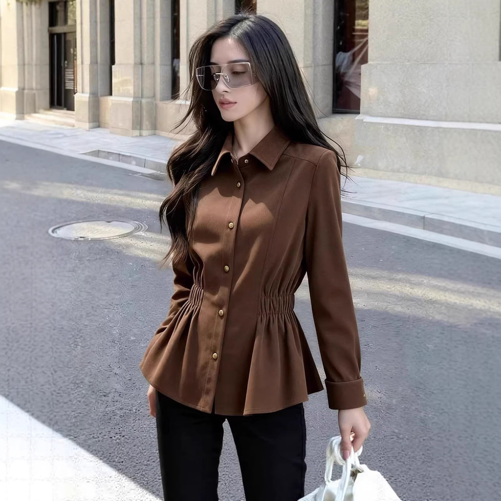 Figure-flattering Outerwear With An Elegant Blouse – Premium 0 | RICALOUX