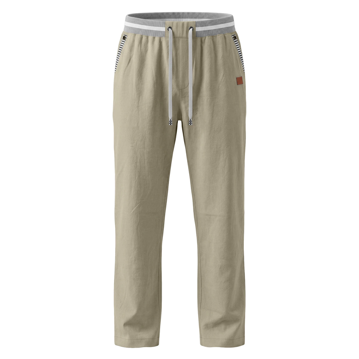 Mens Linen Straight-leg Casual Pants – Premium 0 | RICALOUX
