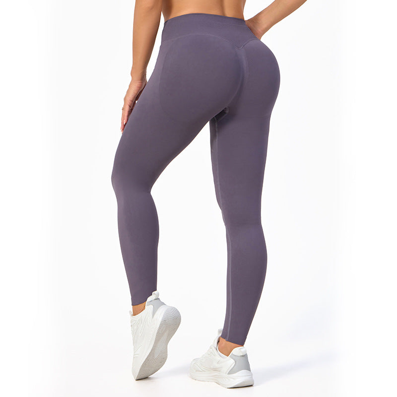 Womens High-Waisted Yoga Pants European And American Style – Premium 0 | RICALOUX