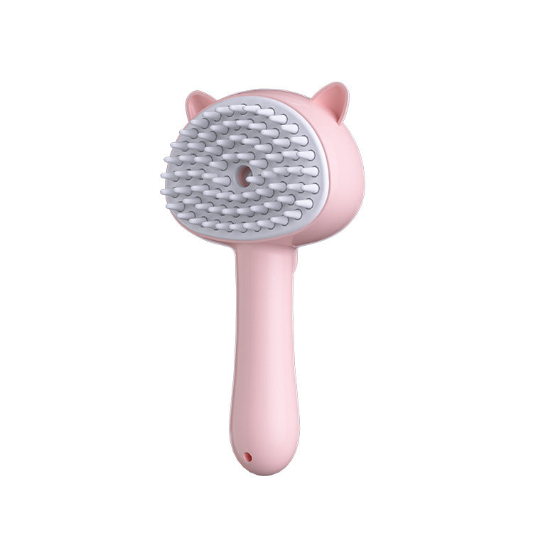 Hair Cleaning Brush With Mist Multifunctional Cat Grooming Brush Rechargeable Self Cleaning Slicker Brush For Pets Dogs & Catsb Pet Products by Ricaloux