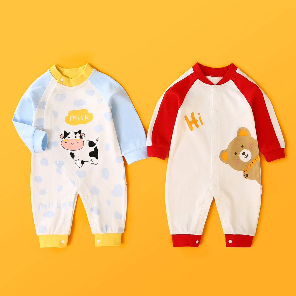 Long-sleeved Romper Girl Baby Clothes Autumn Suit - RICALOUX