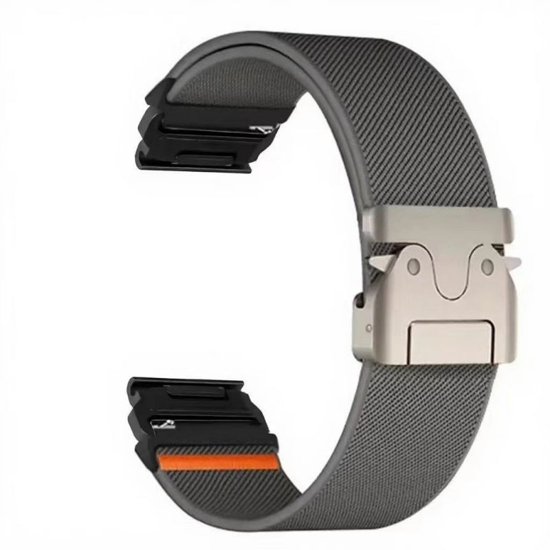 Elastic String Fabric Woven Men Watch Strap by Ricaloux