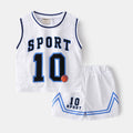 Children's Basketball Clothing Suits Baby Vest Suit Boys Sweatshirt Two-piece Summer Style Tide - RICALOUX