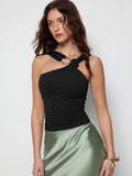 Summer New Halter-neck Off-shoulder Top Sleeveless Vest For Women – Premium 0 | RICALOUX