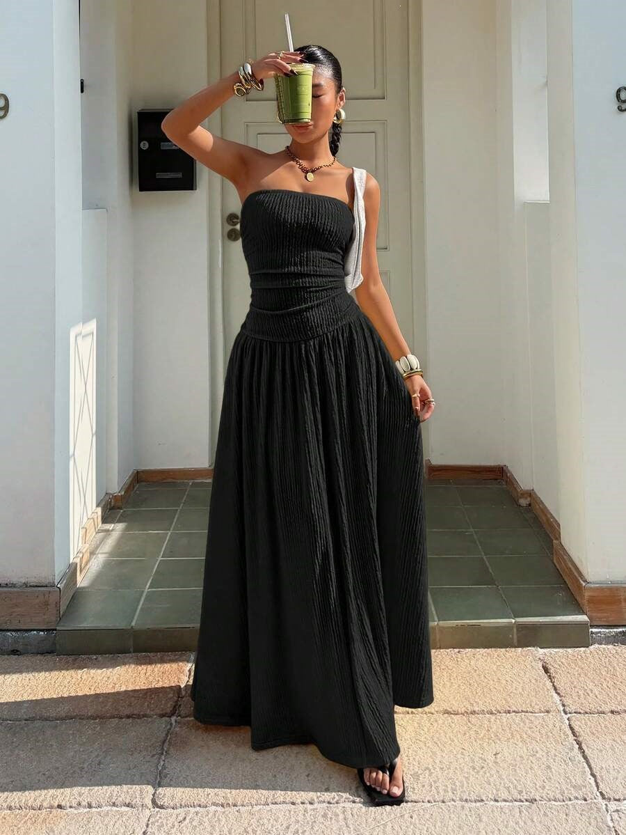 Women's Elegant Figure-hugging Strapless Dress – Premium 0 | RICALOUX