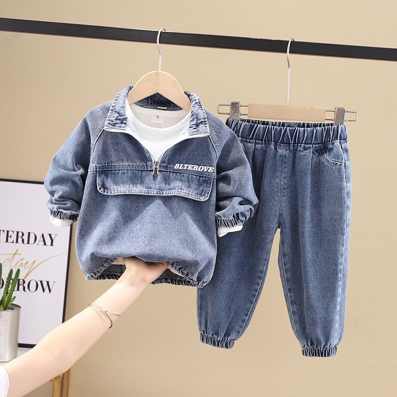 Boys Spring Clothing New Clothes Fashionable Handsome Children's Clothing - RICALOUX