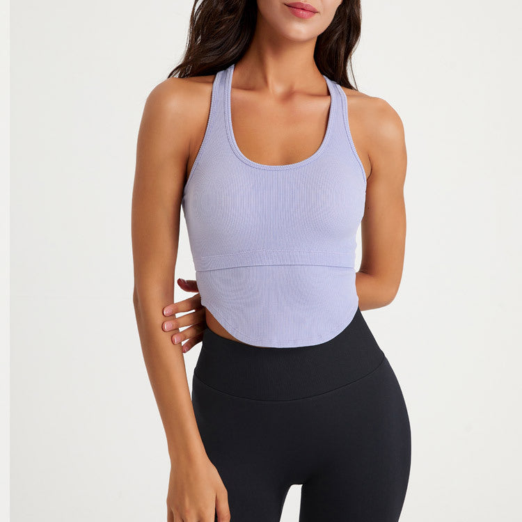 High-Impact Shock-Absorbing Push-Up Sports Bra, Women's Tank Top For Running, Workout & Yoga – Premium 4 | RICALOUX
