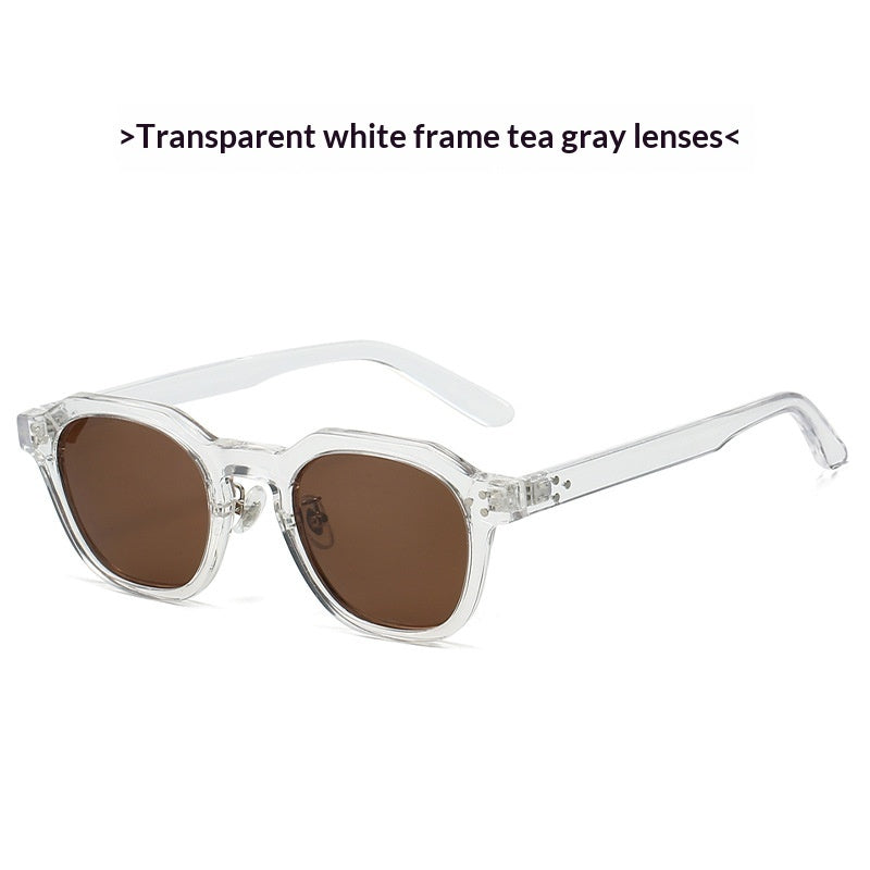 Niche Polygonal Sunglasses With A Premium Sun-blocking Design by Ricaloux