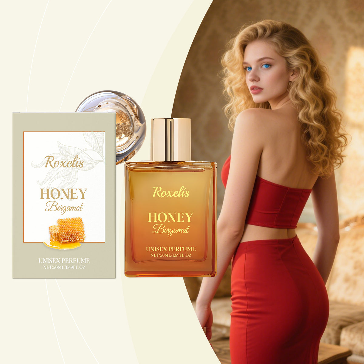 Unisex Honey Bergamot Perfume Long-Lasting Light & Fresh-fragrance Subtle & Elegant Scent For Daily Wear & Special Occasions – Premium 4 | RICALOUX