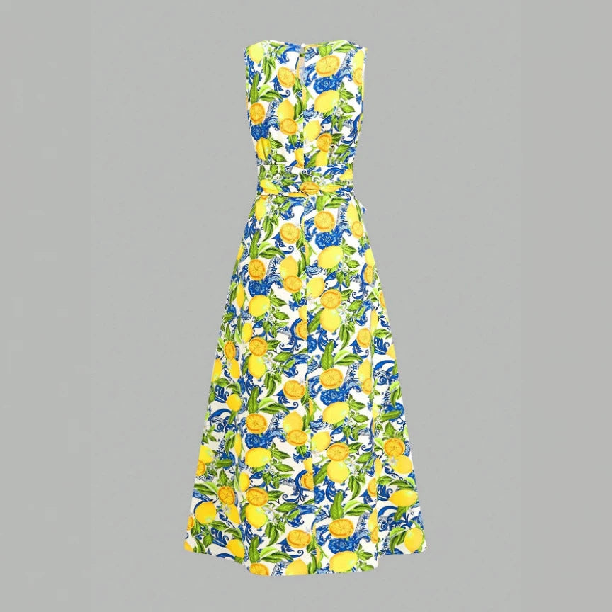 Bohemian Romantic Floral Resort Style French Inspired New Dress – Premium 0 | RICALOUX