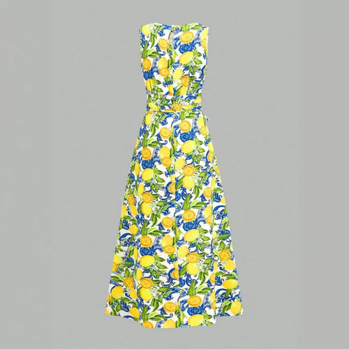 Bohemian Romantic Floral Resort Style French Inspired New Dress – Premium 0 | RICALOUX