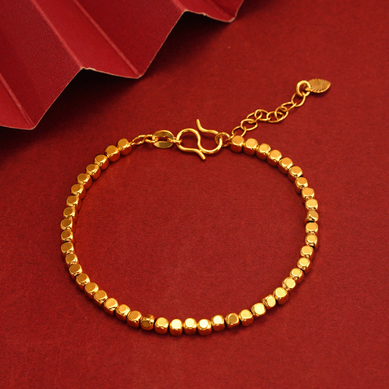 New Laser Beads Bracelet For Women Hand Jewelry by Ricaloux