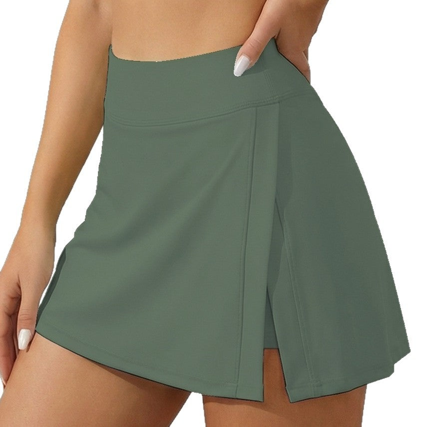 Pocketless Sporty Fake Two-Piece Yoga Skirt – Premium 0 | RICALOUX