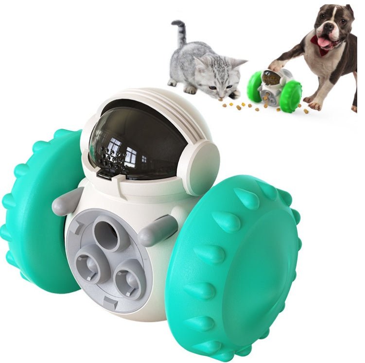 Cat And Dog Toys Slow Food Interactive Balance Car Multifunctional Fun Development Smart Pet Feeding Dog Toy Car Pets Products - RICALOUX
