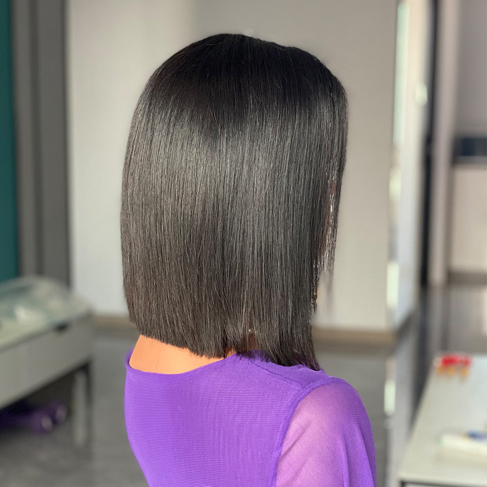 12A Vietnam Bone Straight Bob Human Hair Wigs – Premium 0 | RICALOUX