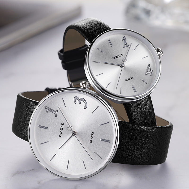 Fashionable Men And Women Couple Watches Trendy Waterproof – Premium 0 | RICALOUX
