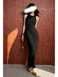 Womens Casual Tunic Dress With Fringe And Defined Waistline by Ricaloux