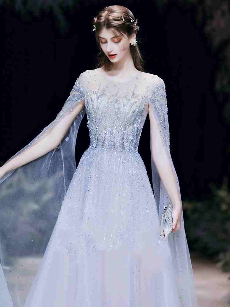 High-end Engagement Evening Dress Light Luxury Niche Wedding Banquet Female - RICALOUX