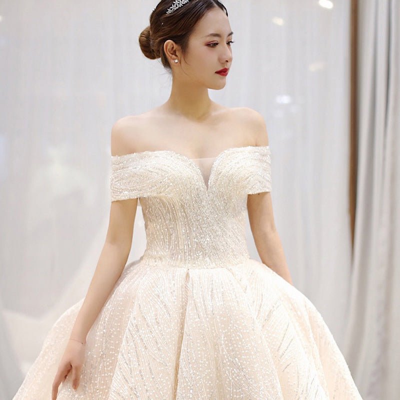 Dreamy Word Shoulder Is Thin European And American Long Tail - RICALOUX