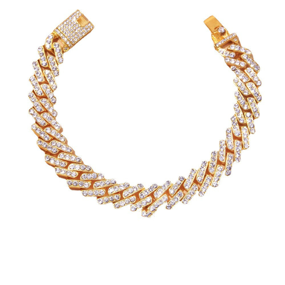 Hip Hop Cuban Anklet – Premium 0 | RICALOUX