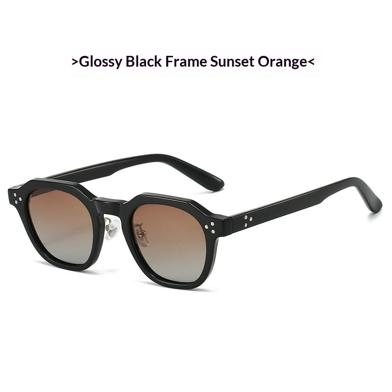 Niche Polygonal Sunglasses With A Premium Sun-blocking Design by Ricaloux